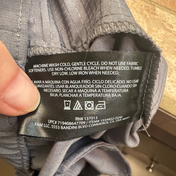 BANANA REPUBLIC Men's Gray Flat Front Golf Shorts Size 36 Pockets Outdoors - Picture 12 of 15